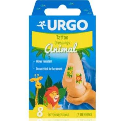 URGO TATTO DRESSINGS ANIMALS 8 Parapharmacie prix Maroc