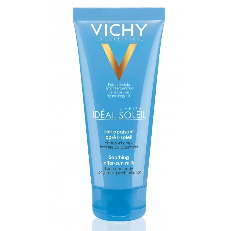 Vichy Capital Soleil Lait Apaisant Après-Soleil Peau Sensible | 300ml - prix Maroc