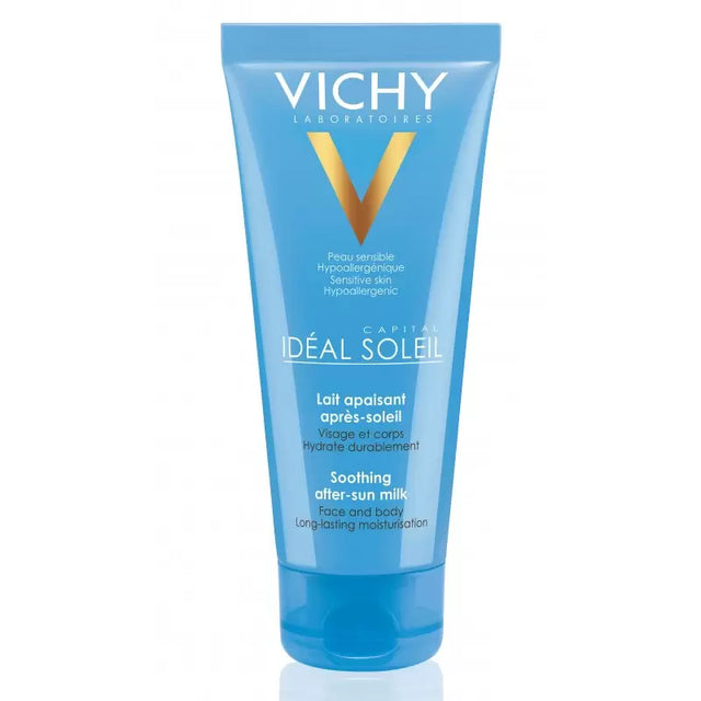 Vichy Capital Soleil Lait Apaisant Après-Soleil Peau Sensible | 300ml - prix Maroc