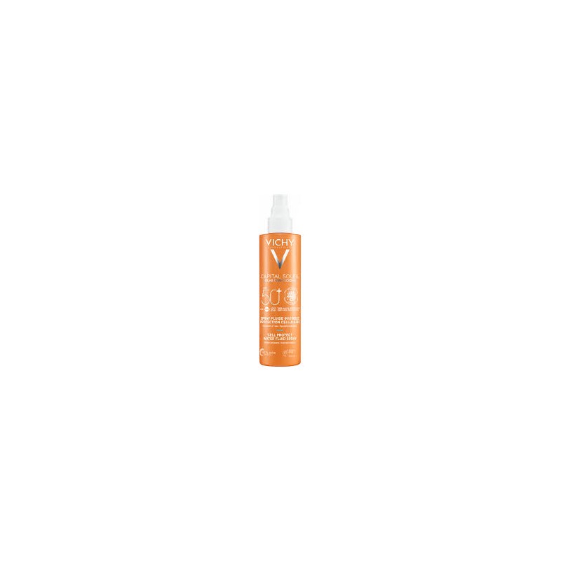 VICHY Capital Soleil Spray Fluide Invisible Protection Cellulaire spf 50+ | 200 ml prix Maroc