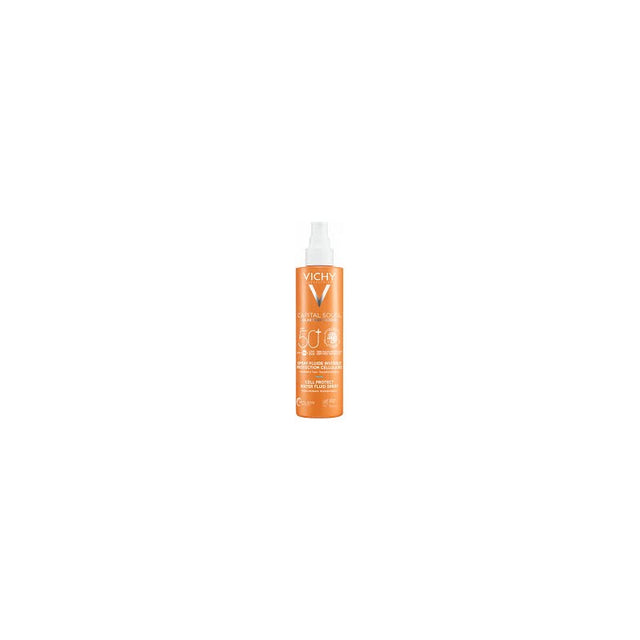 VICHY Capital Soleil Spray Fluide Invisible Protection Cellulaire spf 50+ | 200 ml prix Maroc