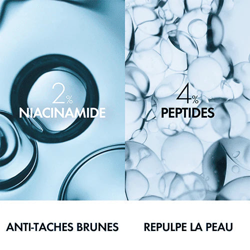 Vichy Capital Soleil UV-Age Daily SPF50+ 40 ml, présentation des ingrédients peptides et niacinamide, La Maison Para, prix Maroc, parapharmacie