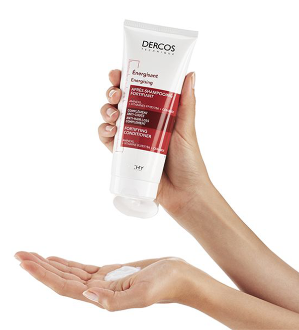 Vue alternative du Vichy Dercos Après-Shampoing Énergisant Anti-Chute 200 ml