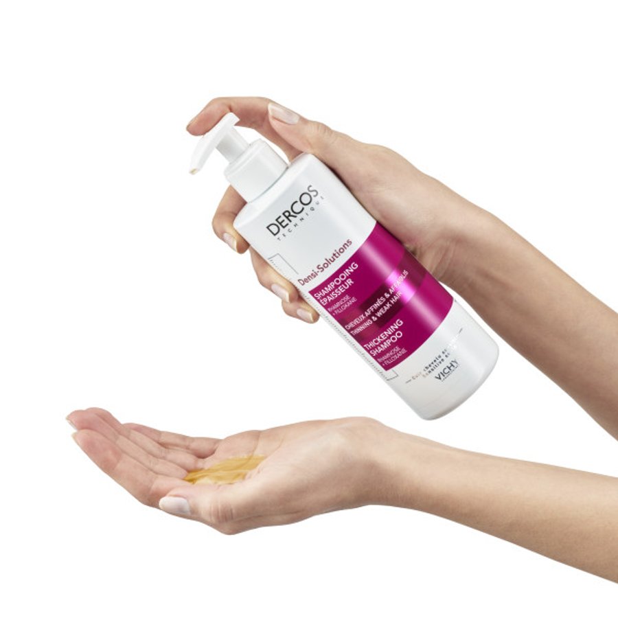 Texture du Vichy Dercos Densi-Solutions Shampooing Épaisseur et Résistance 250 ml