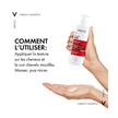 Application du Vichy Dercos Energy+ Shampooing Anti-Chute 400 ml