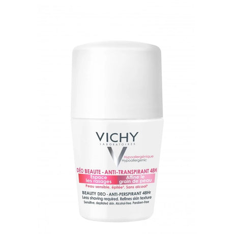 Vichy Dermo-Tolérance Déodorant Eclaircissant Anti-Transpirant 48H Bille | 50ml prix Maroc