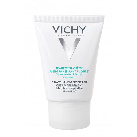Vichy Dermo-Tolérance Traitement Crème Anti-Transpirant 7 Jours Tous Types de Peaux | 30ml prix Maroc