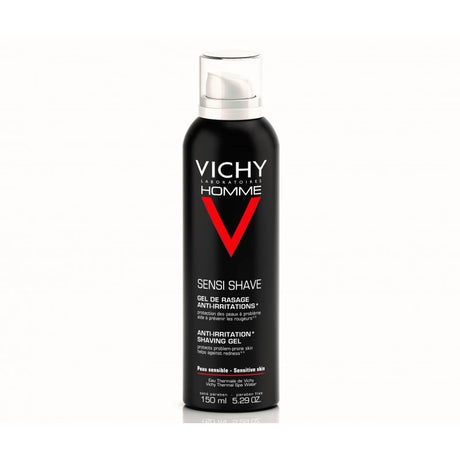 Vichy Homme Gel de Rasage Anti-Irritations Peau Sensible | 150ml prix Maroc