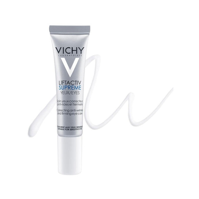 Vichy Liftactiv Supreme Yeux Soin Correcteur anti-Rides et Fermeté, photo du produit — La Maison Para, prix Maroc, parapharmacie
