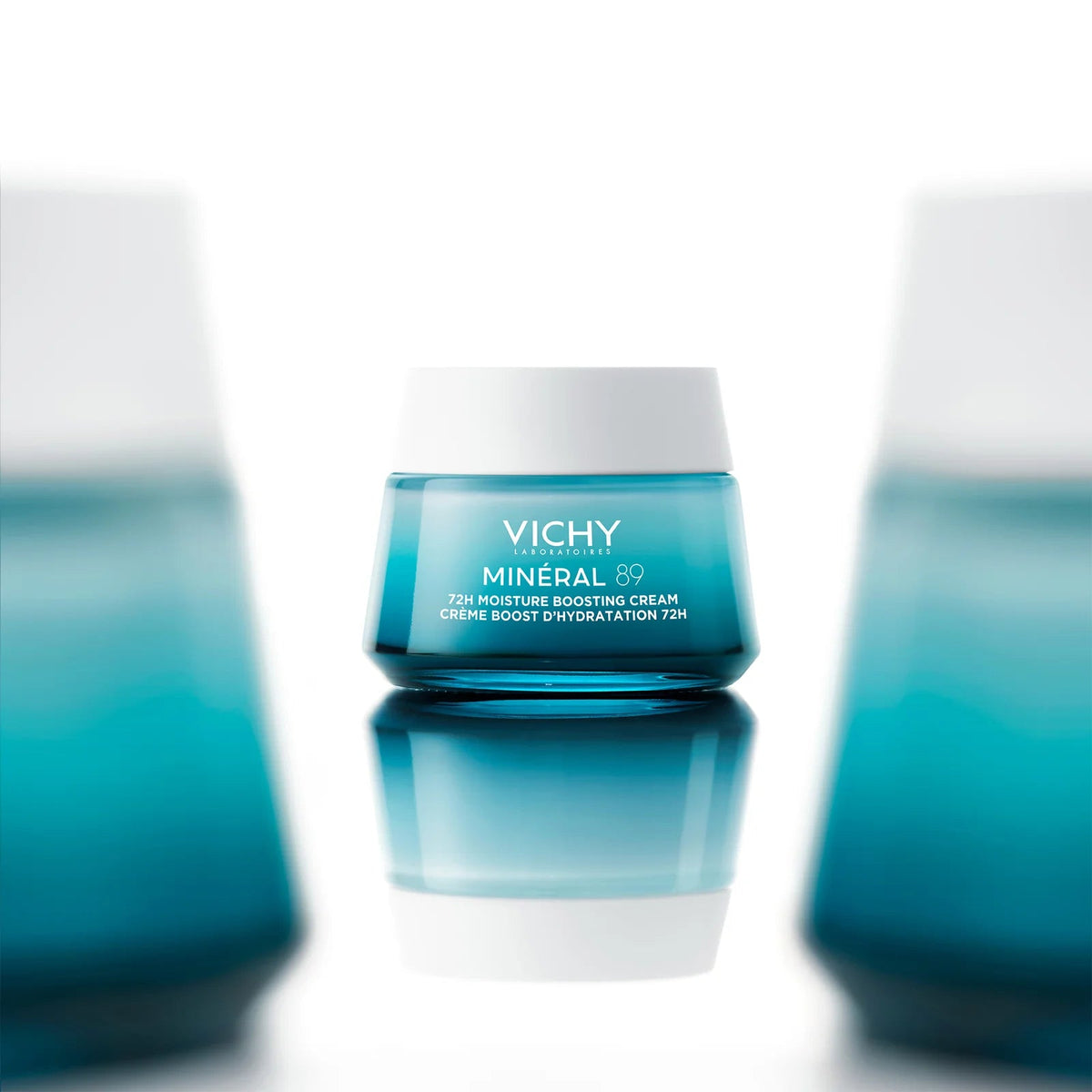 Vichy Minéral 89 Crème Boost d’Hydratation 72H 50 ml, mise en situation — La Maison Para, prix Maroc, parapharmacie