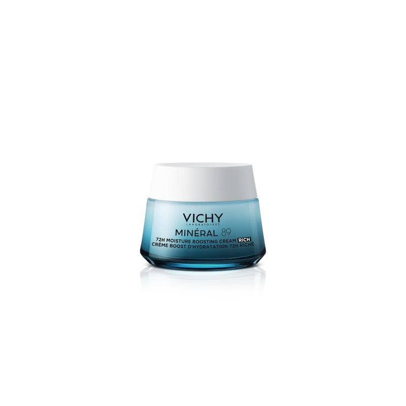 Vichy Minéral 89 Crème Boost d'Hydratation 72H Riche 50 ml
