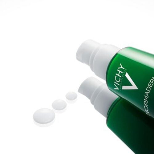 Vichy Normaderm Fluide Double Correction Hydratant 30 ml, détail du soin et application — La Maison Para, prix Maroc, parapharmacie
