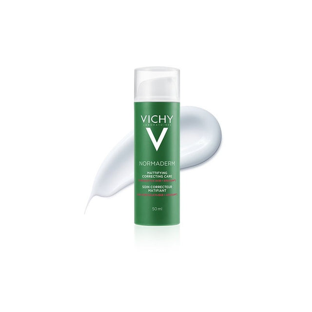 Vichy Normaderm Soin Correcteur Matifiant anti-imperfections 50 ml, photographie du produit — La Maison Para, prix Maroc, parapharmacie