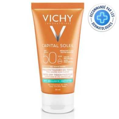 VICHY CAPITAL SOLEIL BB CREME ANTI-BRILLANCE TEINTEE TOUCHER SEC 50 ML prix Maroc