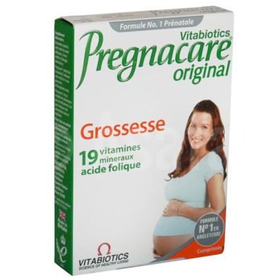 VITABIOTICS PREGNACARE ORIGINAL GROSSESSE 30 CPS Parapharmacie prix Maroc