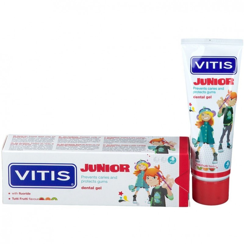 VITIS JUNIOR dentifrice 6 ans + (75 ml) prix Maroc