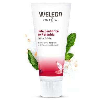 WELEDA DENTIFRICE AU RATANHIA 75 ML prix Maroc