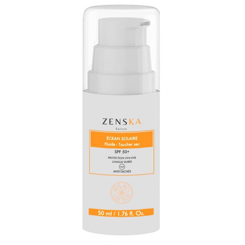 Zenska Écran Solaire Fluide Toucher Sec SPF50+ 50ml