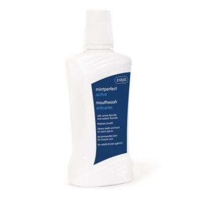 ZIAJA MINTPERFECT SENSIBLE BAIN DE BOUCHE ANTI CARIES BLANCHEUR 500 ML prix Maroc
